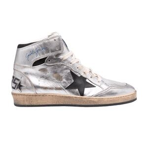 Golden Goose Sky Star High 'Silver' sneaker